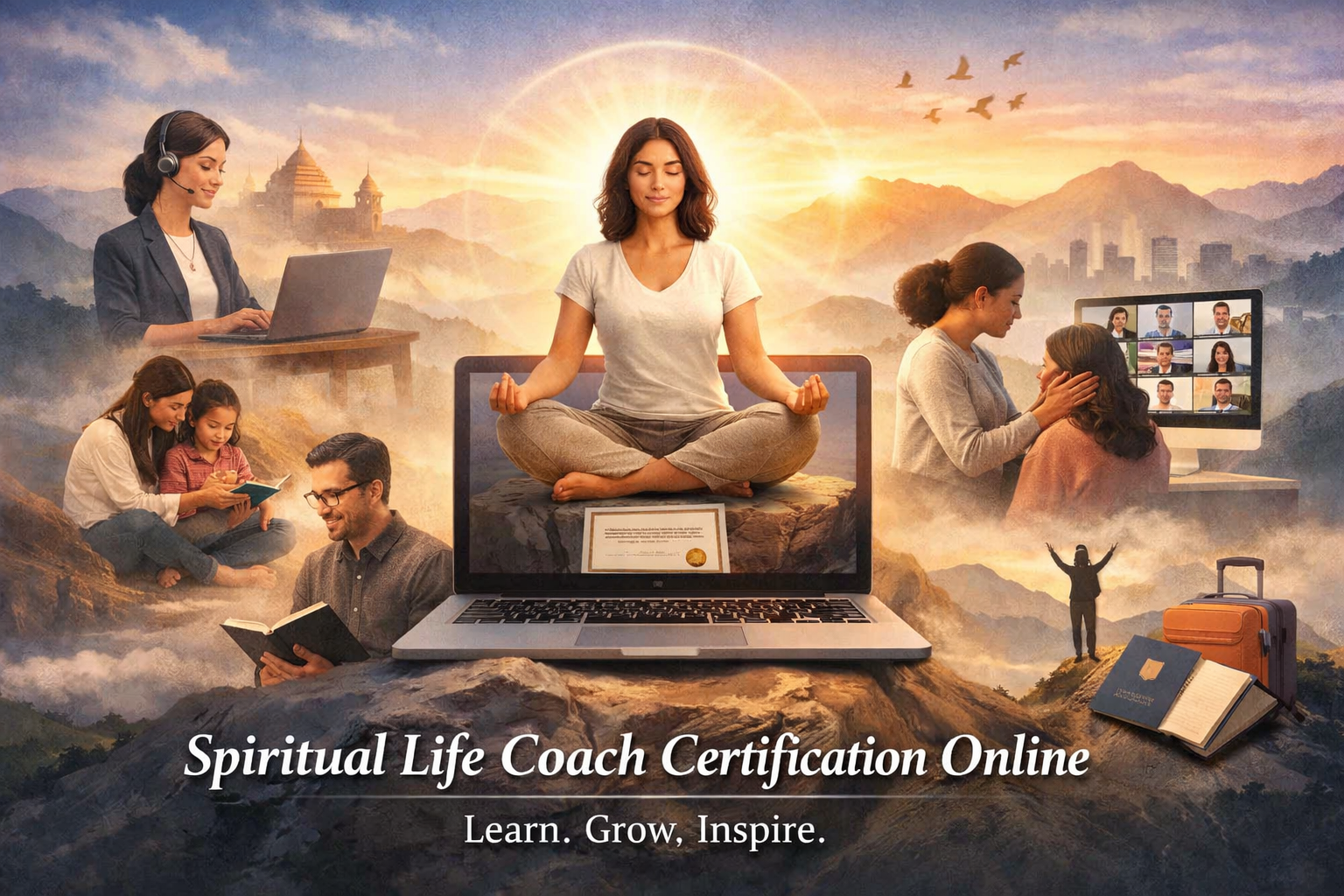 spiritual life coach certificate online